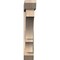 Ekena Millwork Balboa Slat Smooth Bracket w/ Offset Brace, Douglas Fir, 7 1/2"W x 42"D x 42"H BKT0806X42X42BOA06SDF - alternate 4